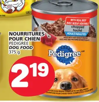 Marché Bonichoix Pedigree dog food offer