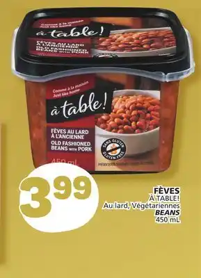 Marché Bonichoix À table! beans offer