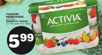 Marches Tradition Activia probiotic yogurt offer