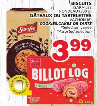 Marches Tradition Sara lee rondeau (300 g) vachon (6) cookies,cakes or tarts offer