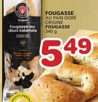 Marches Tradition Au pain doré fougasse offer