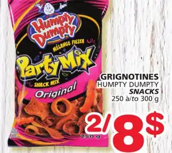 Marches Tradition Humpty dumpty snacks offer