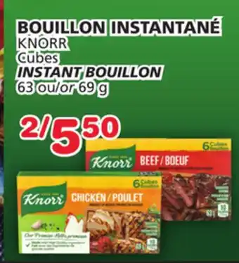 Marches Tradition Knorr instant bouillon offer