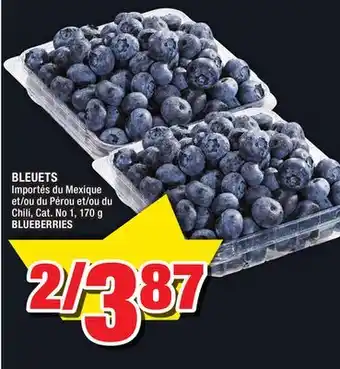 Super C Bleuets | blueberries offer
