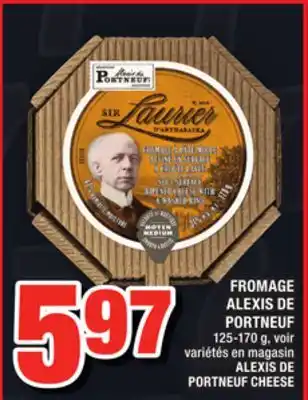 Super C Fromage alexis de portneuf | alexis de portneuf cheese offer