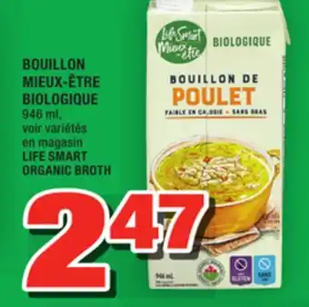 Super C Bouillon mieux-être biologique | life smart organic broth offer