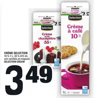 Super C Crème selection | selection cream offer