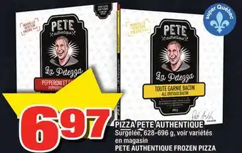 Super C Pizza pete authentique | pete authentique frozen pizza offer