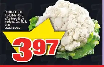 Super C Chou-fleur | cauliflower offer