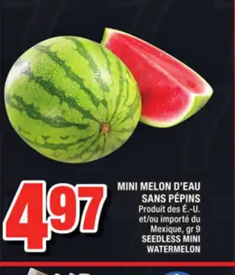 Super C Mini melon d'eau sans pépins | seedless mini watermelon offer
