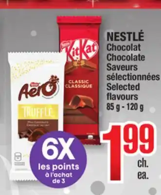Jean Coutu Nestlé chocolate offer