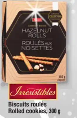 Jean Coutu Irresistibles rolled cookies offer