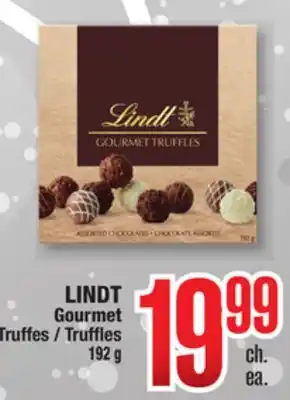 Jean Coutu Lindt gourmet truffles offer