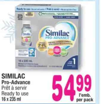 Jean Coutu Similac pro-advance ready to use offer