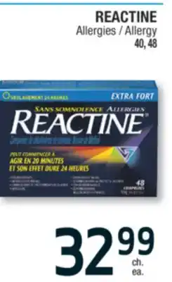 Jean Coutu Reactine allergy offer