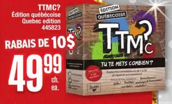 Jean Coutu Ttmc? quebec edition offer