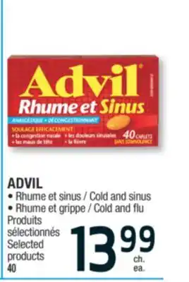 Jean Coutu Advil selected products offer