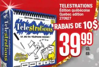 Jean Coutu Telestrations quebec edition offer