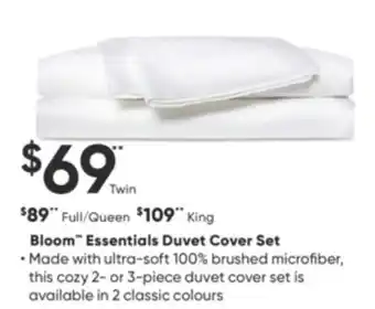 Dormez Vous Bloom essentials duvet cover set offer