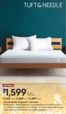 Dormez Vous Tuft & needle original 9 mattress offer