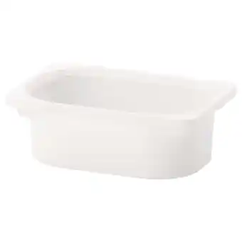 IKEA Trofast storage box, white, 7 ¾x11 ¾x4 offer