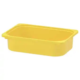 IKEA Trofast storage box, yellow, 16 ½x11 ¾x4 offer