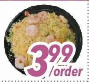 Bestco Food Mart Shrimp fried rice offer