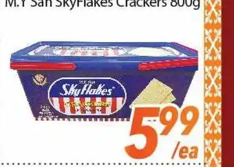Bestco Food Mart M.y san skyflakes crackers offer