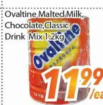 Bestco Food Mart Ovaltine malted milk, chocolate, classic drink mix offer