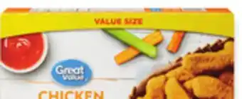 Walmart Great value breaded chicken strips offer