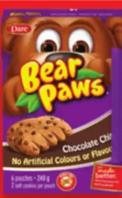 Walmart Dare bear paw cookies offer