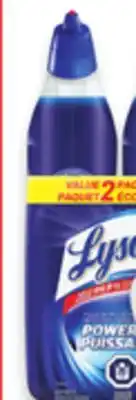 Walmart Lysol toilet bowl cleaner 2 x 710 ml offer