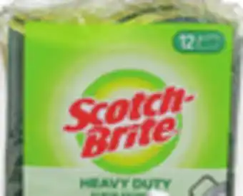 Walmart Scotch-brite spongers 12-pack offer