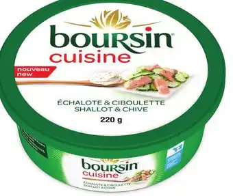Walmart Boursin cuisine shallot & chive cheese offer