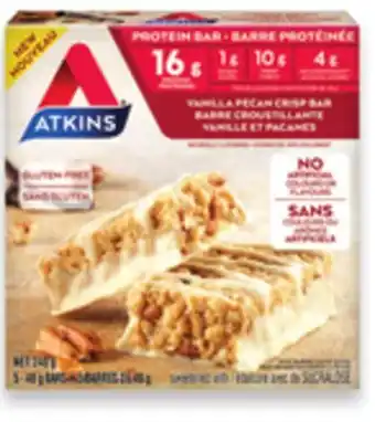 Walmart Atkins protein bars offer