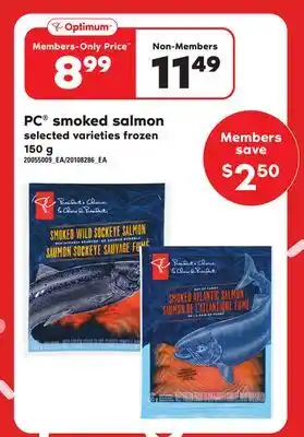 Independent Grocer Pc smoked salmon, 150 g offer