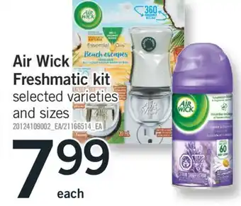 Fortinos Air wick freshmatic kit offer