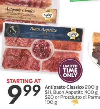 Sobeys Antipasto classico offer