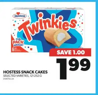 Real Canadian Superstore Hostess snack cakes, 121-252 g offer