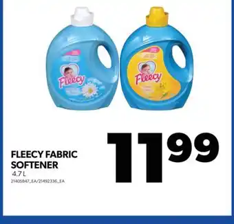 Real Canadian Superstore Fleecy fabric softener, 4.7 l offer