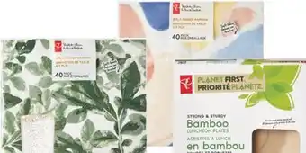 Real Canadian Superstore Pc dinner napkins, 40's offer