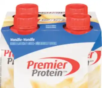 Real Canadian Superstore Premier protein shakes, 4's offer