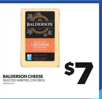 Real Canadian Superstore Balderson cheese, 250/280 g offer