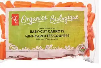 Real Canadian Superstore Pc organics baby carrots, 2 lb offer