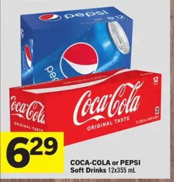 Foodland Coca-cola or pepsi soft drinks offer