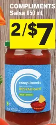 Foodland Compliments salsa offer