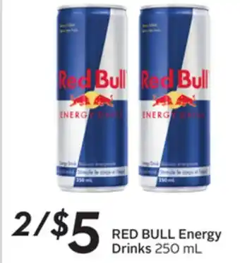 Sobeys Energy drinks offer
