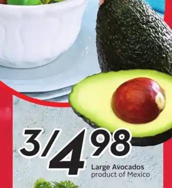 Sobeys Large avocados offer