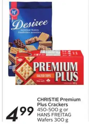Sobeys Premium plus crackers offer
