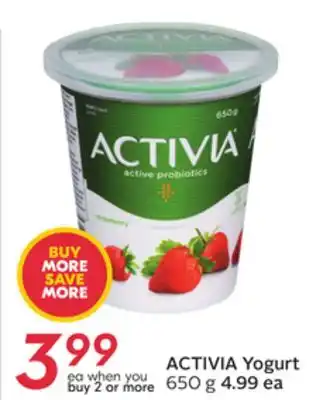 Sobeys Yogurt offer